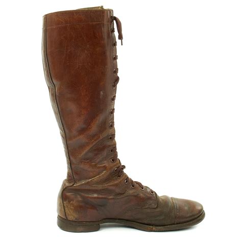 replica military wwi officers boots|wwii officer leather high boots.